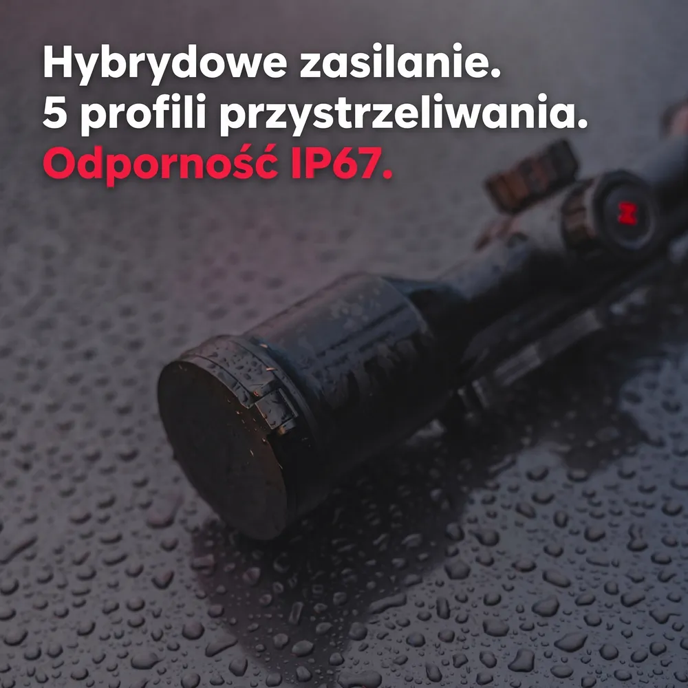 Celownik termowizyjny HIKMICRO Stellar SX75LR 4.0 z szyną montażową Blaser i pokrętłami regulacji